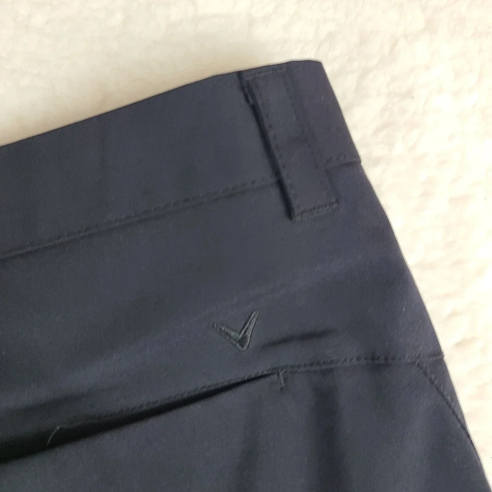 Callaway Pants Mens‎ 40x30 Black Straight Leg Activewear Performance Tech Golf
